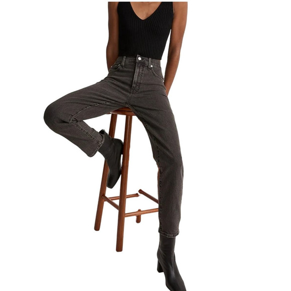 Madewell Women's Size 24 Black The Perfect Vintage Jeans - Picture 1 of 9